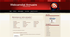 Desktop Screenshot of annuaire.webcamdial.com