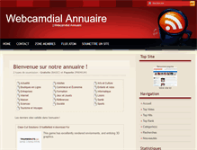 Tablet Screenshot of annuaire.webcamdial.com